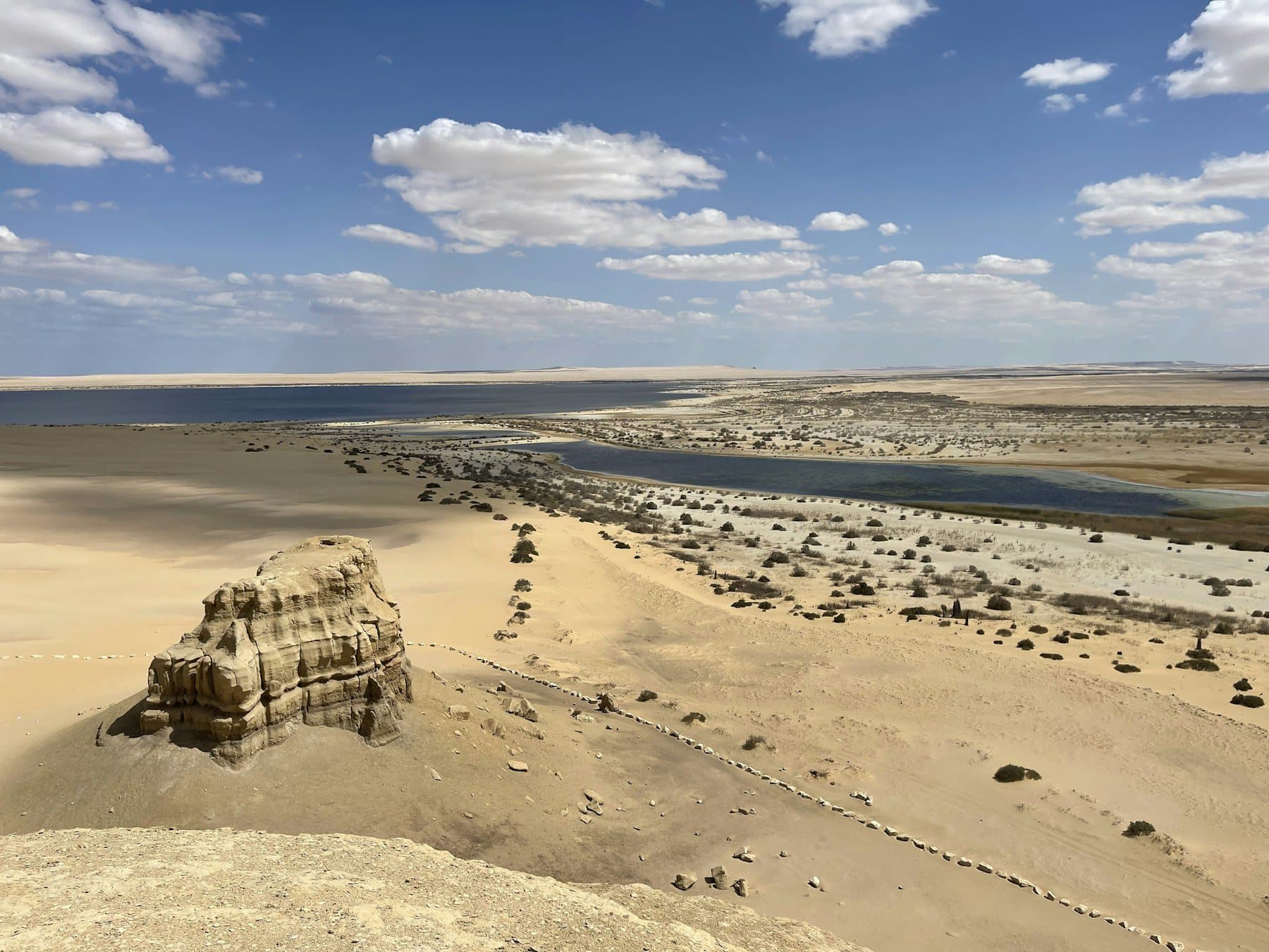 The lakes of Wadi El Rayan
