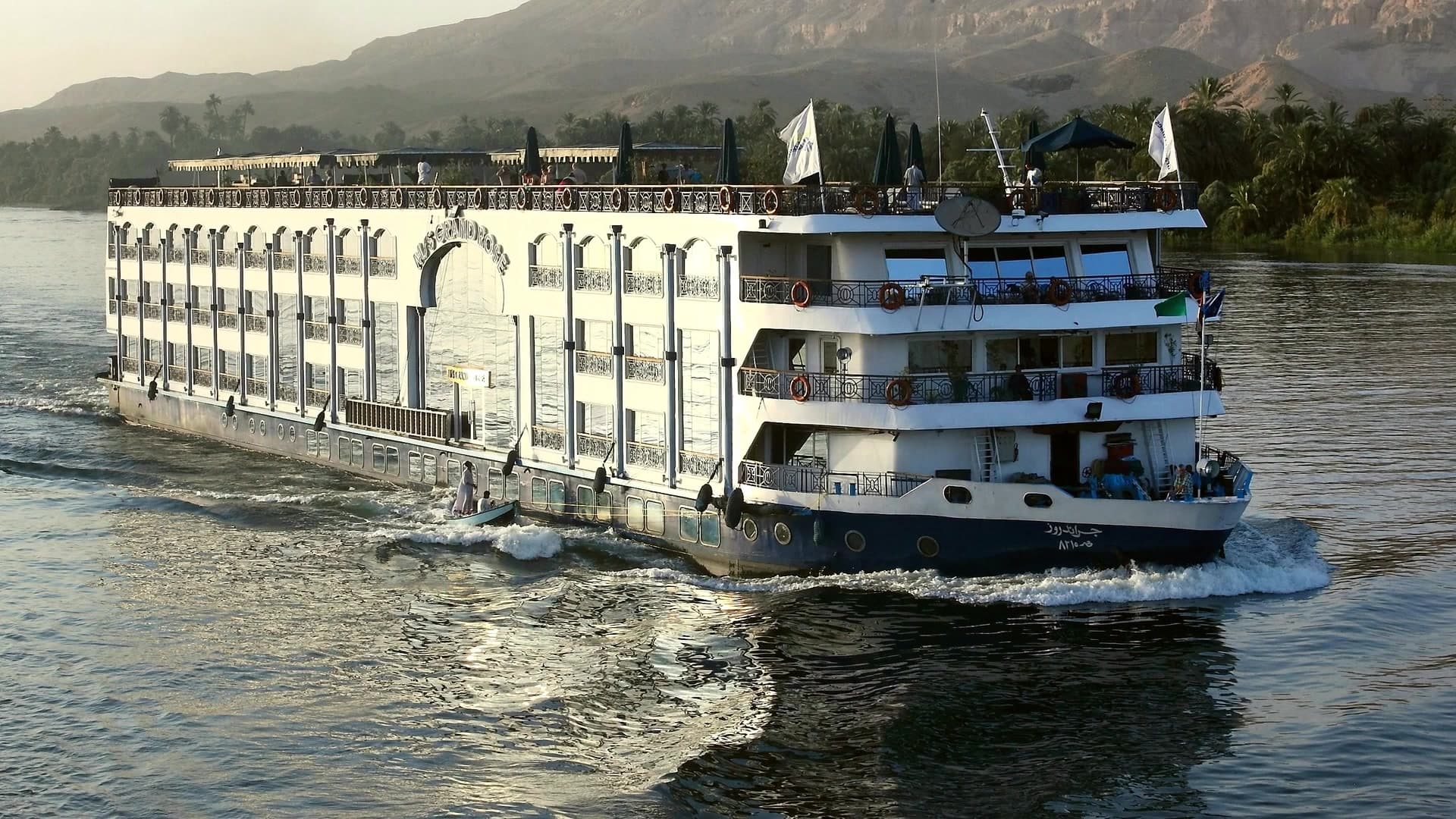 Philae Temple on its island in the Nile at Aswan