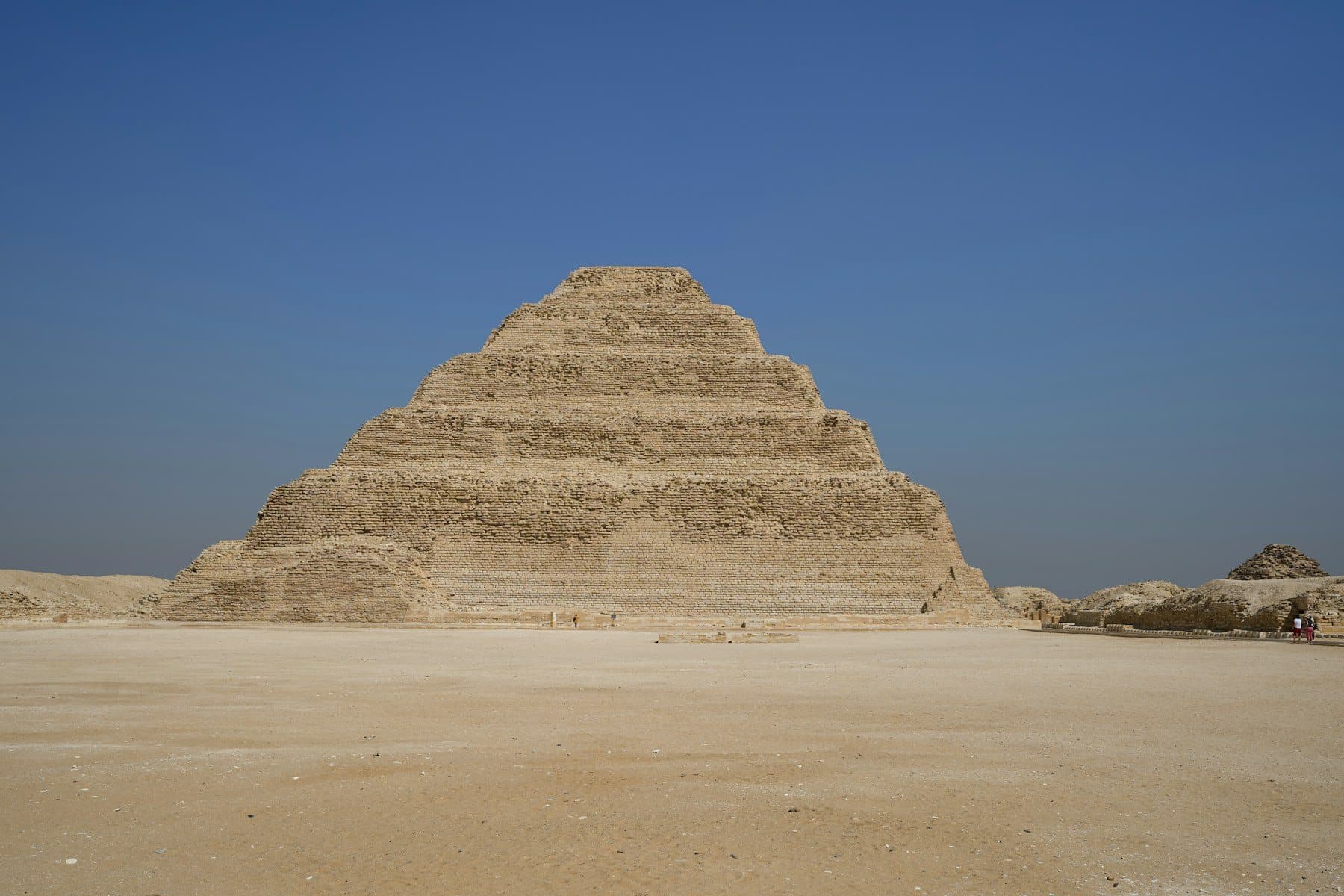 The Step Pyramid of Djoser at Saqqara